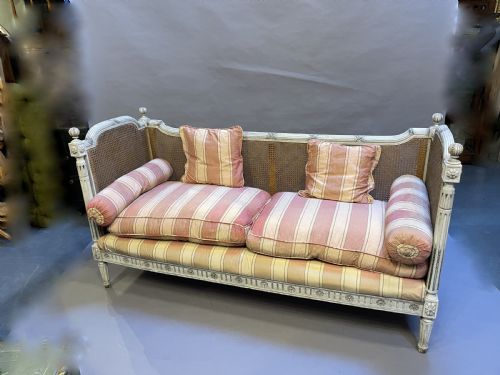 French Painted Canape Sofa