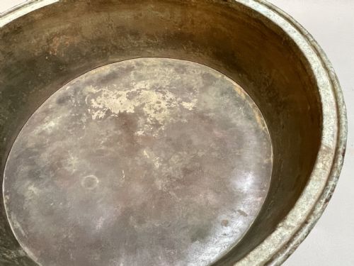 LARGE C19TH COPPER JAM PRESERVE PAN - ADDITIONAL PHOTO 10