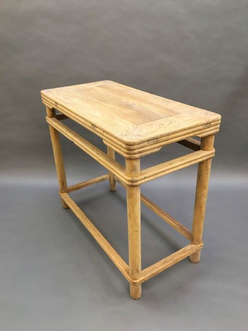 CHINESE ELM SIDE TABLE - ADDITIONAL PHOTO 4