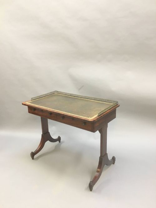 Regency Mahogany Writing Table