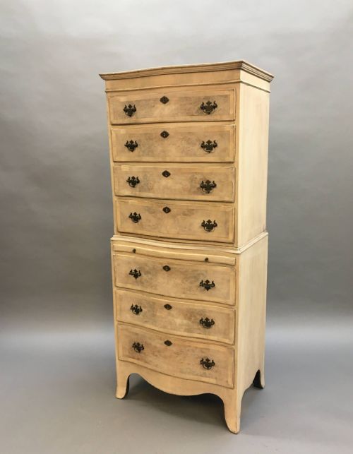 Small Georgian Style Chest on Chest Tallboy