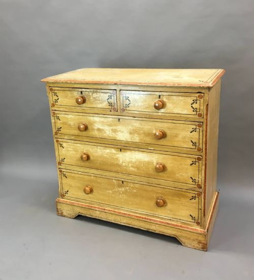 Victorian Painted Chest of Drawers