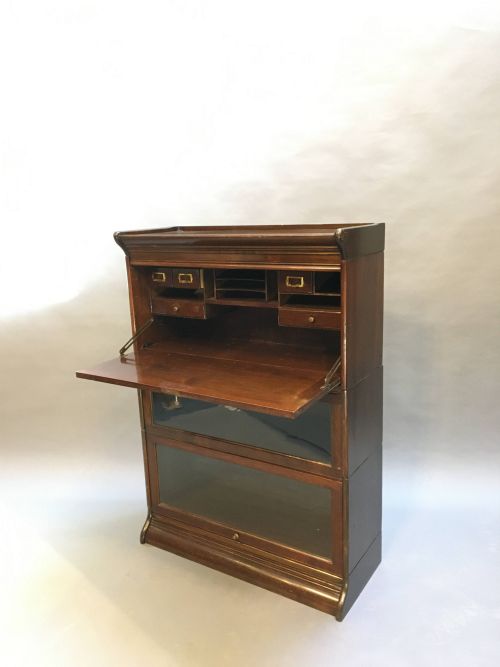 Globe Wernicke Type Secretaire Bookase