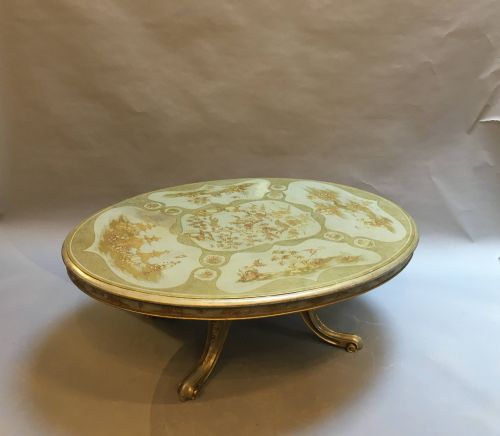 Rare Painted Chinoiserie Coffee Table