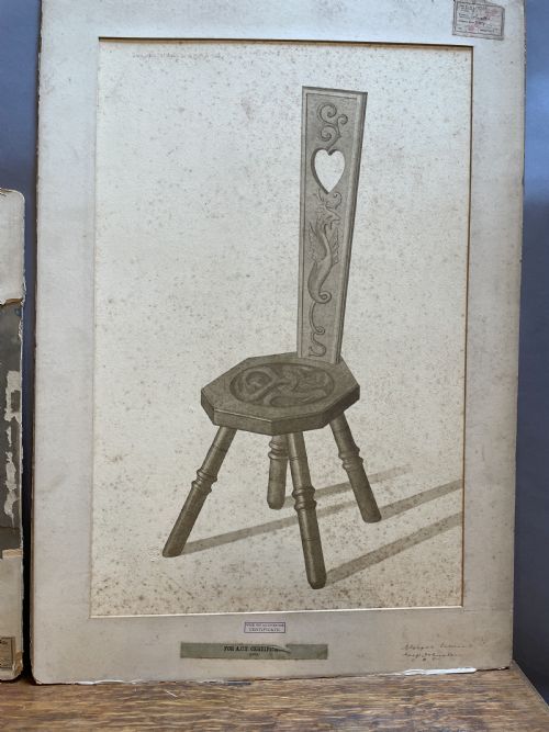 COLLECTION OF 10 ACADEMIC SKETCH STUDIES - ADDITIONAL PHOTO 29