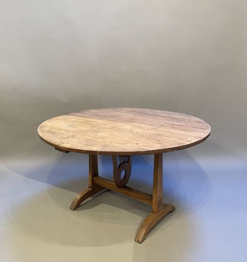 French Pine Vendange Table