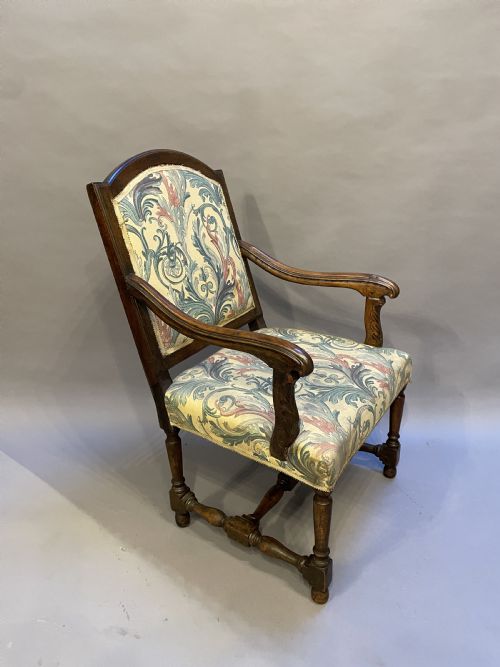 C19TH FRENCH FAUTEUIL ARMCHAIR - ADDITIONAL PHOTO 6
