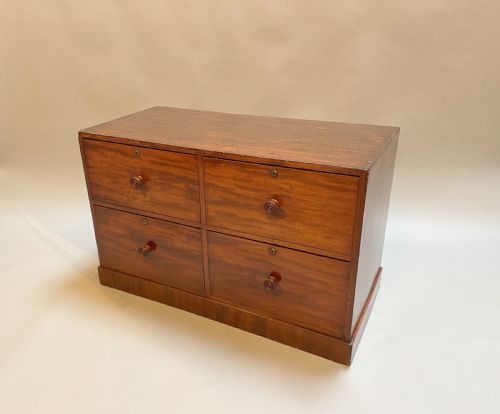 William IV Low Chest of Drawers