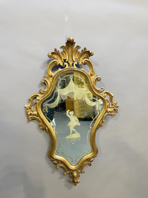 Venetian Gilt Wall Mirror
