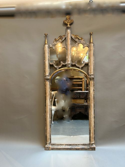 Gothic Revival Large Pier Mirror