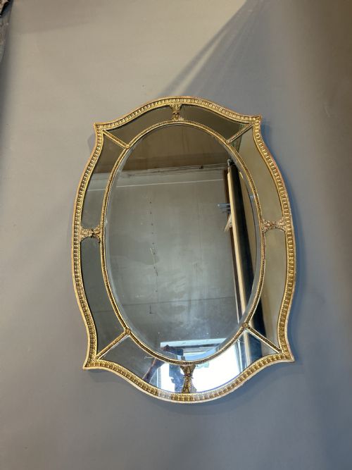 George III Gilt Overmantel Mirror