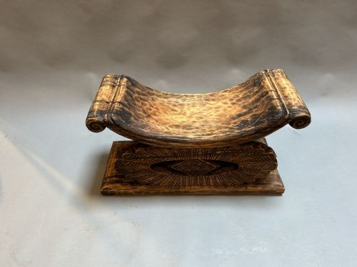 VINTAGE ASHANTI STOOL - ADDITIONAL PHOTO 1