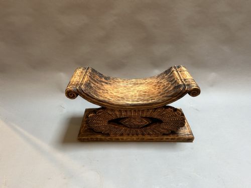 VINTAGE ASHANTI STOOL - ADDITIONAL PHOTO 3