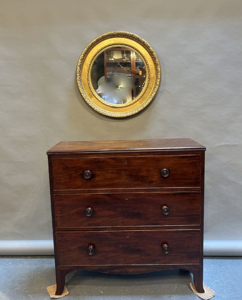 VICTORIAN CIRCULAR GILT MIRROR - ADDITIONAL PHOTO 1
