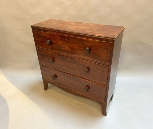 C19th Mahogany Hall Chest of Drawers