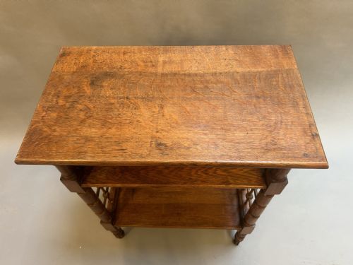 ARTS CRAFTS SIDE TABLE BY LEONARD WYBURD FOR LIBERTY CO - ADDITIONAL PHOTO 5
