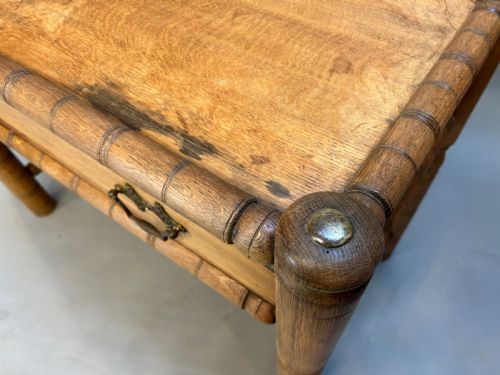 RARE C19TH TURNERS SIDE TABLE - ADDITIONAL PHOTO 1