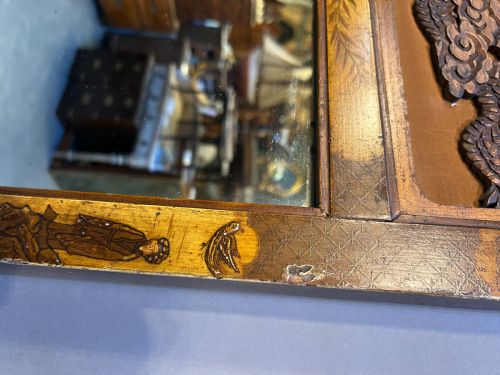 CHINOISERIE PIER WALL MIRROR - ADDITIONAL PHOTO 3