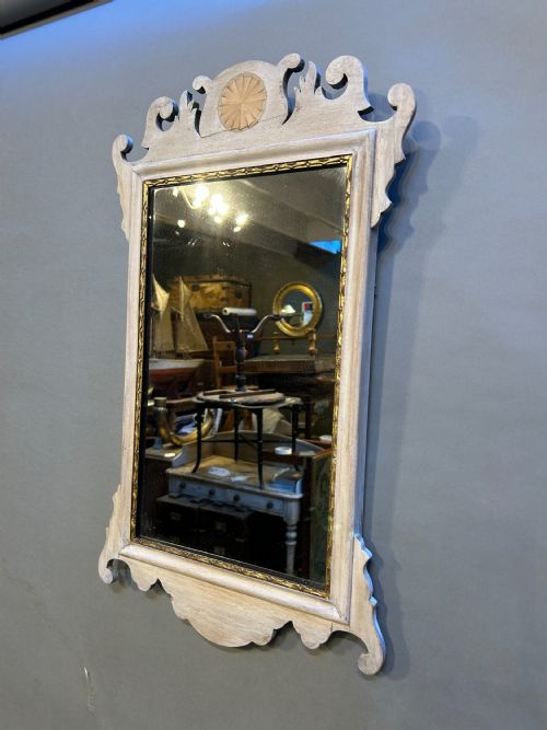 FRET CUT BLEACHED WALL MIRROR - ADDITIONAL PHOTO 3