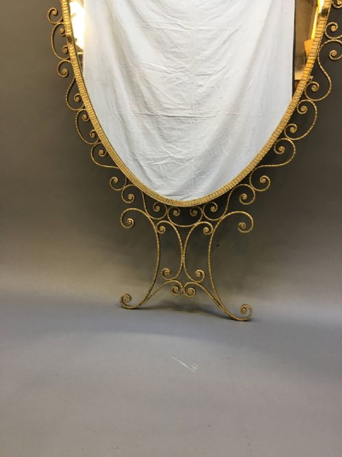LARGE FRENCH GILT MIRROR - ADDITIONAL PHOTO 3