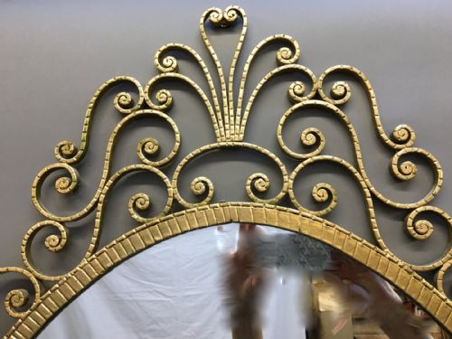 LARGE FRENCH GILT MIRROR - ADDITIONAL PHOTO 4