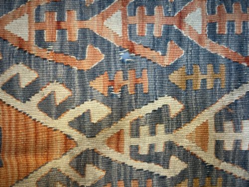 VINTAGE TURKISH KELIM - ADDITIONAL PHOTO 2