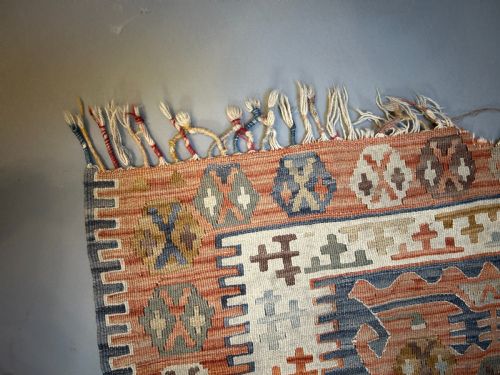 VINTAGE TURKISH KELIM - ADDITIONAL PHOTO 4