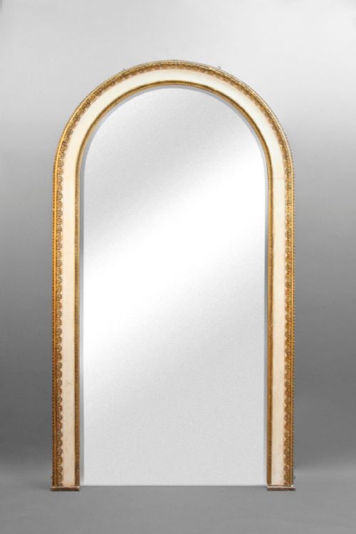 EXCEPTIONAL LARGE C19TH GILT PIER HALL MIRROR