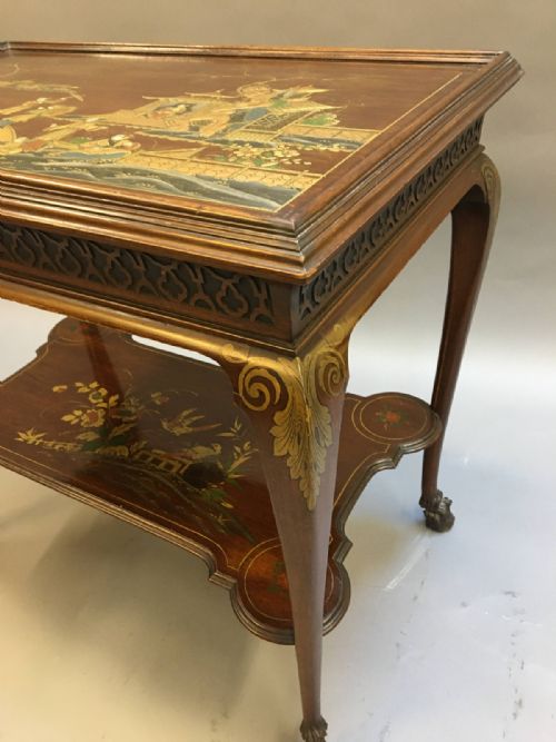 CHINOISERIE OCCASIONAL TABLE - ADDITIONAL PHOTO 2