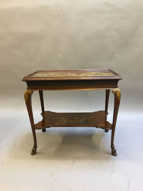CHINOISERIE OCCASIONAL TABLE - ADDITIONAL PHOTO 4