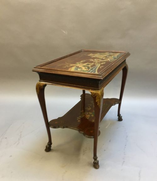 CHINOISERIE OCCASIONAL TABLE - ADDITIONAL PHOTO 7