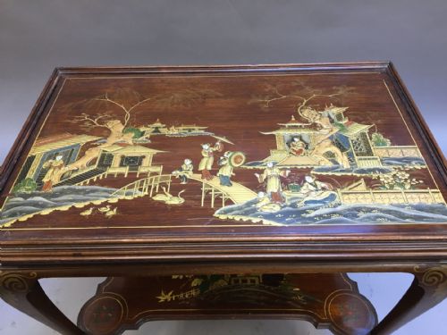 CHINOISERIE OCCASIONAL TABLE - ADDITIONAL PHOTO 8