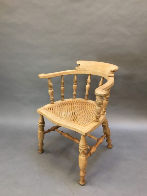 C19th Mahogany Captains Chair