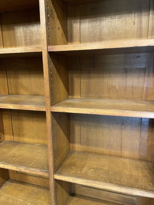 EXCEPTIONAL C19TH TALL BOOKCASE BY HOWARD SONS - ADDITIONAL PHOTO 14