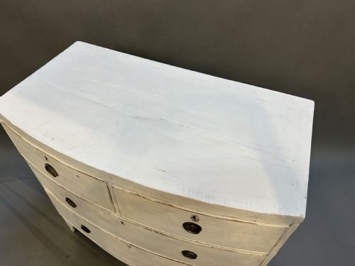 ANTIQUE PAINTED CHEST OF DRAWERS - ADDITIONAL PHOTO 3