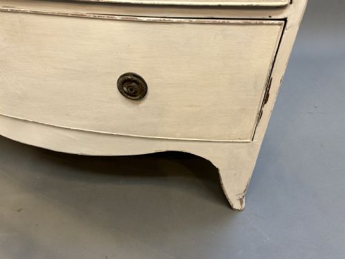 ANTIQUE PAINTED CHEST OF DRAWERS - ADDITIONAL PHOTO 4