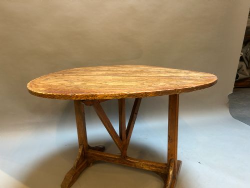 ANTIQUE FRENCH VENDANGE TABLE - ADDITIONAL PHOTO 5