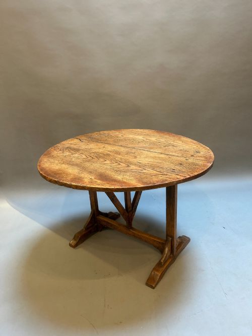 antique french vendange table - CATEGORY: ANTIQUE TABLES - DATED 1880