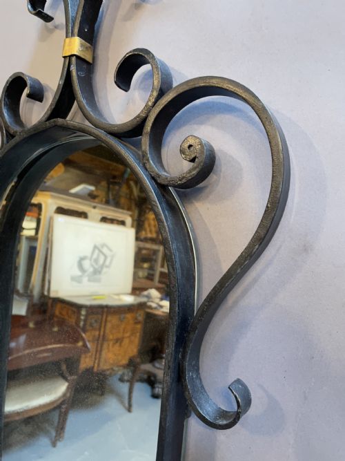 FRENCH SCROLL MIRROR - ADDITIONAL PHOTO 2