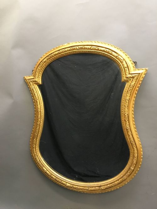 C19TH LARGE GILT MIRROR - ADDITIONAL PHOTO 7