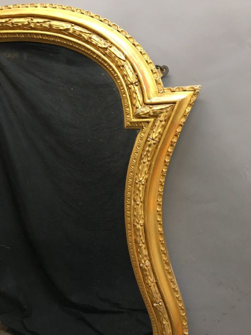 C19TH LARGE GILT MIRROR - ADDITIONAL PHOTO 8