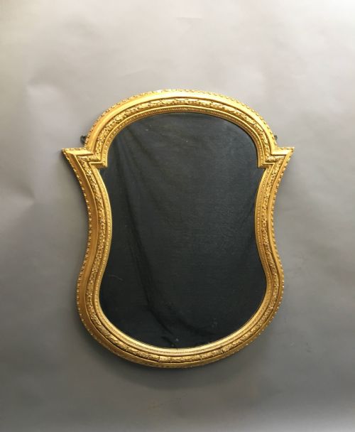 C19TH LARGE GILT MIRROR - ADDITIONAL PHOTO 9