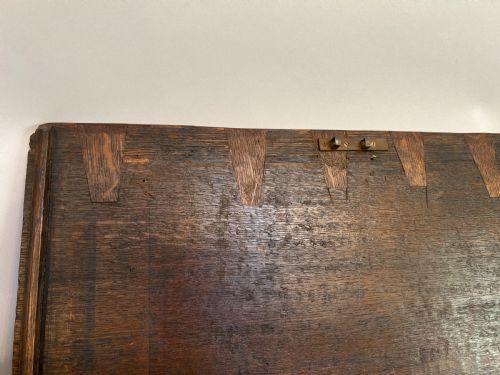 C18TH OAK BIBLE BOX - ADDITIONAL PHOTO 3