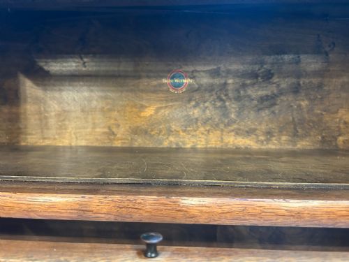 GLOBE WERNICKE OAK STACKING BOOKCASE - ADDITIONAL PHOTO 3