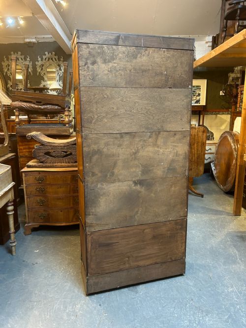 GLOBE WERNICKE OAK STACKING BOOKCASE - ADDITIONAL PHOTO 7