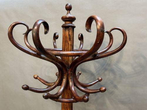 LARGE BENTWOOD HAT COAT STAND - ADDITIONAL PHOTO 4