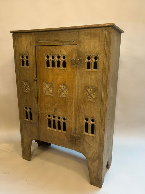 VINTAGE INDIAN TALL CUPBOARD