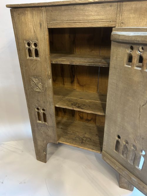 VINTAGE INDIAN TALL CUPBOARD - ADDITIONAL PHOTO 4
