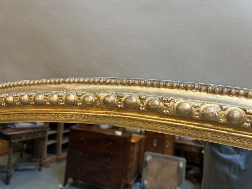 VICTORIAN GILT OVERMANTLE MIRROR - ADDITIONAL PHOTO 9