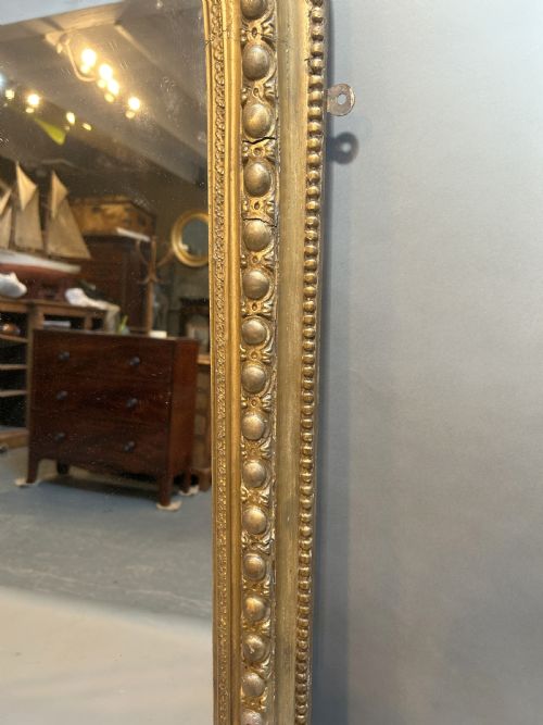 VICTORIAN GILT OVERMANTLE MIRROR - ADDITIONAL PHOTO 10